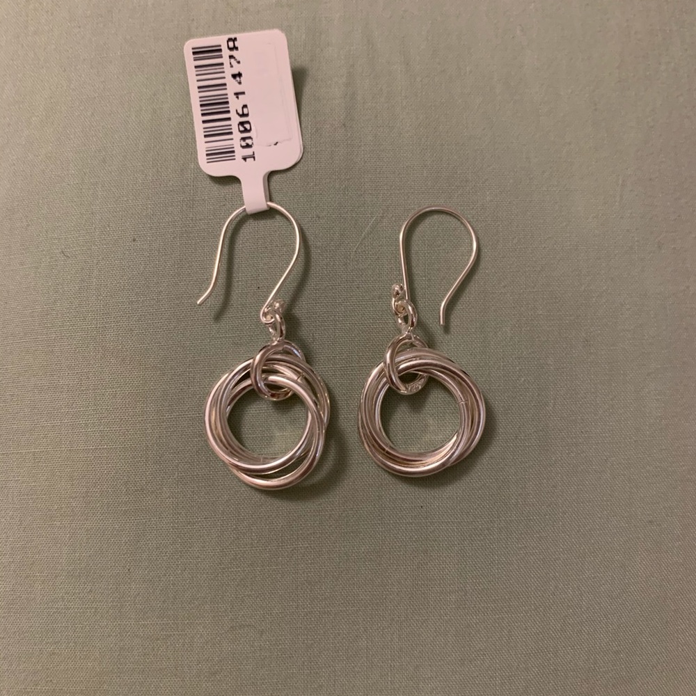 New sterling earrings